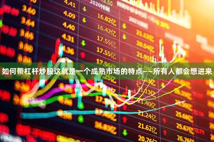 如何带杠杆炒股这就是一个成熟市场的特点——所有人都会想进来